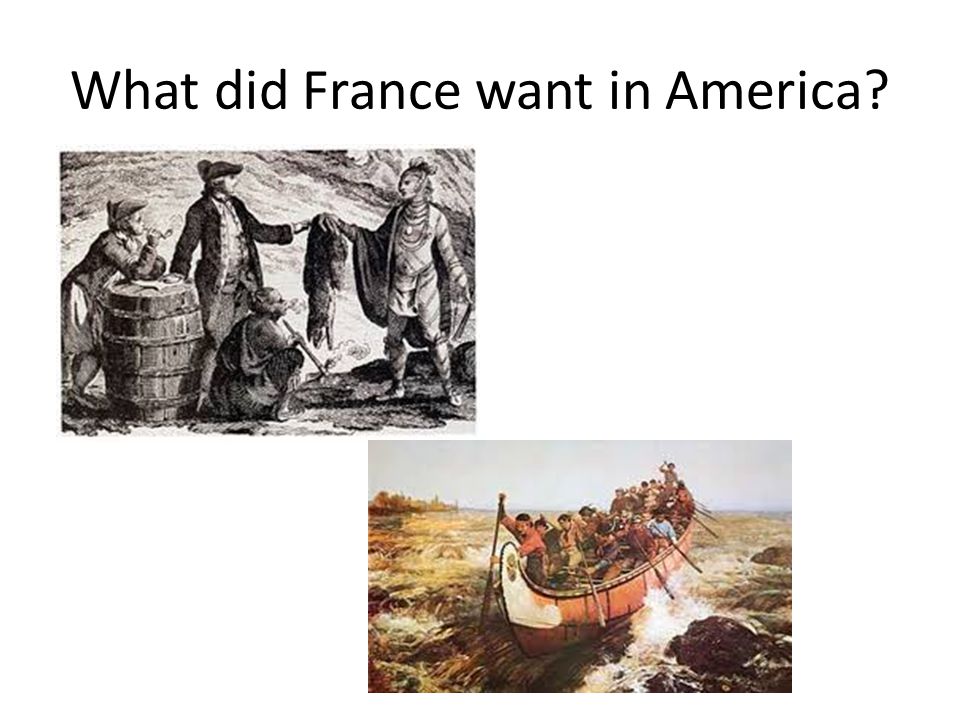 What did France want in America