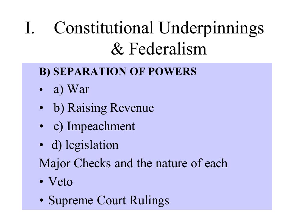 Federalism Essays