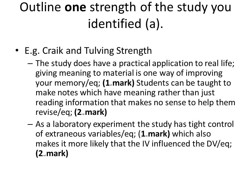 craik and tulving craik and tulving