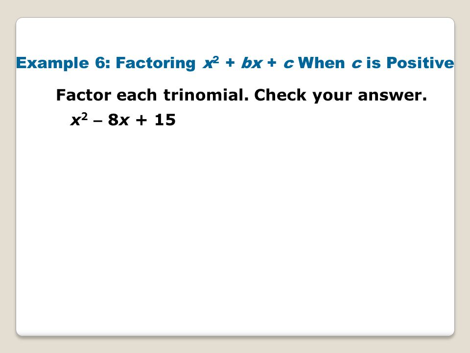 Worksheets Factoring Trinomials Of The Form Ax2 Bx C Worksheet Answers factoring trinomials of the form ax2 bx c worksheet intrepidpath polynomials x2 worksheets