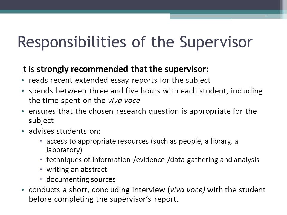 what are some important qualities of a good supervisor essay get access to good supervisor essays