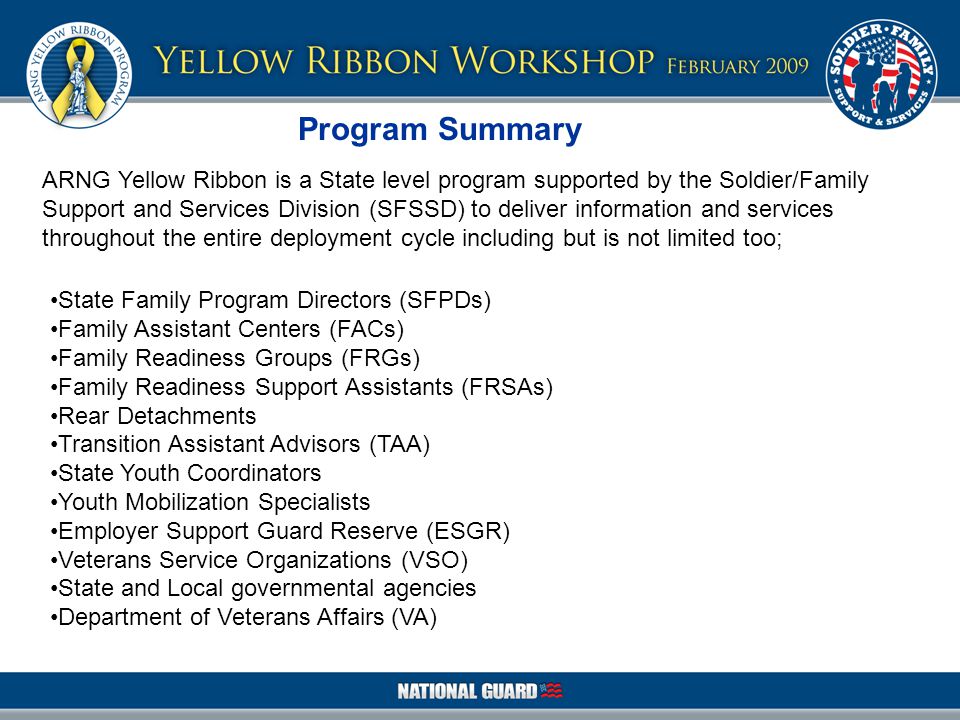 Esgr Yellow Ribbon Program