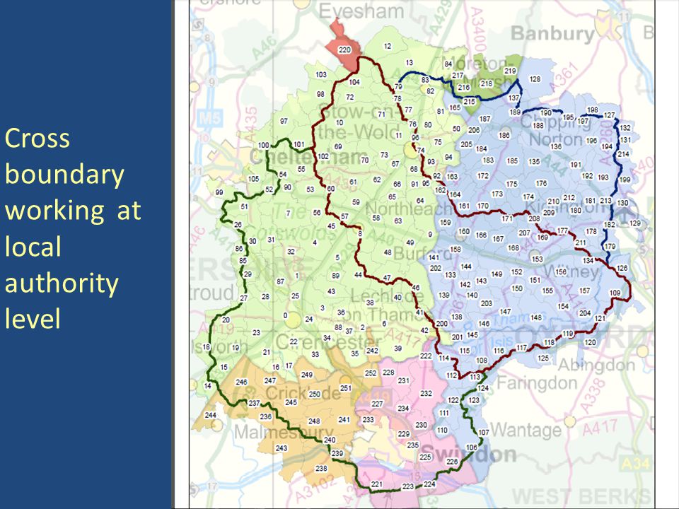 Cross boundary working at local authority level
