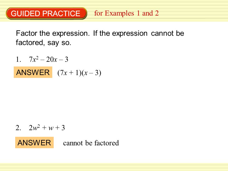 Worksheets Factoring X2 Bx C Worksheet factoring trinomials x2 bx c worksheet answers intrepidpath 8 3 worksheets