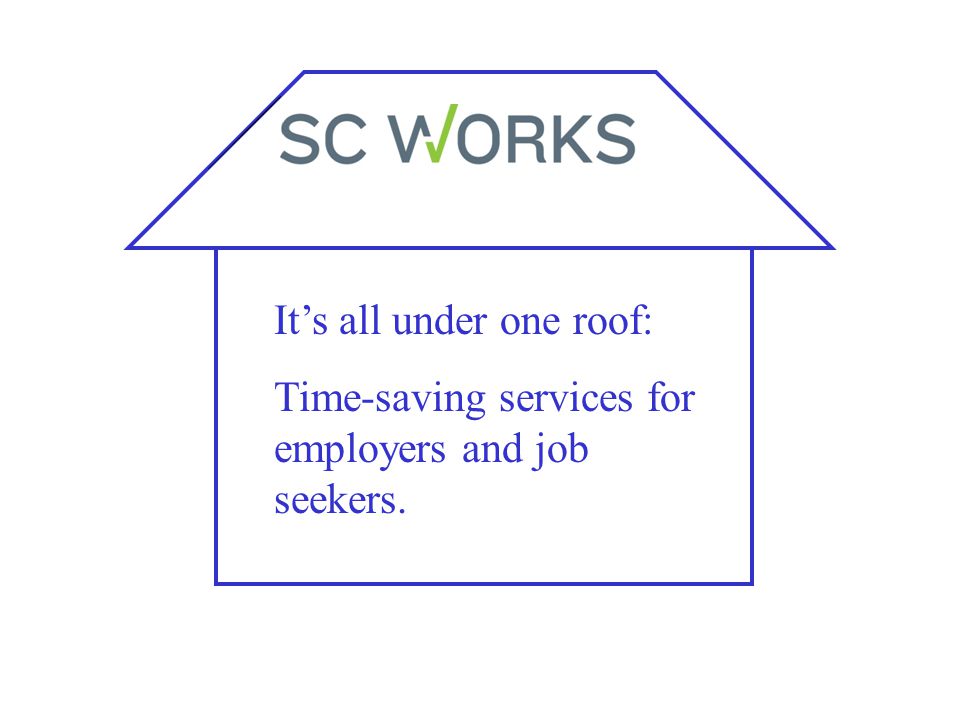 It’s all under one roof: Time-saving services for employers and job seekers.