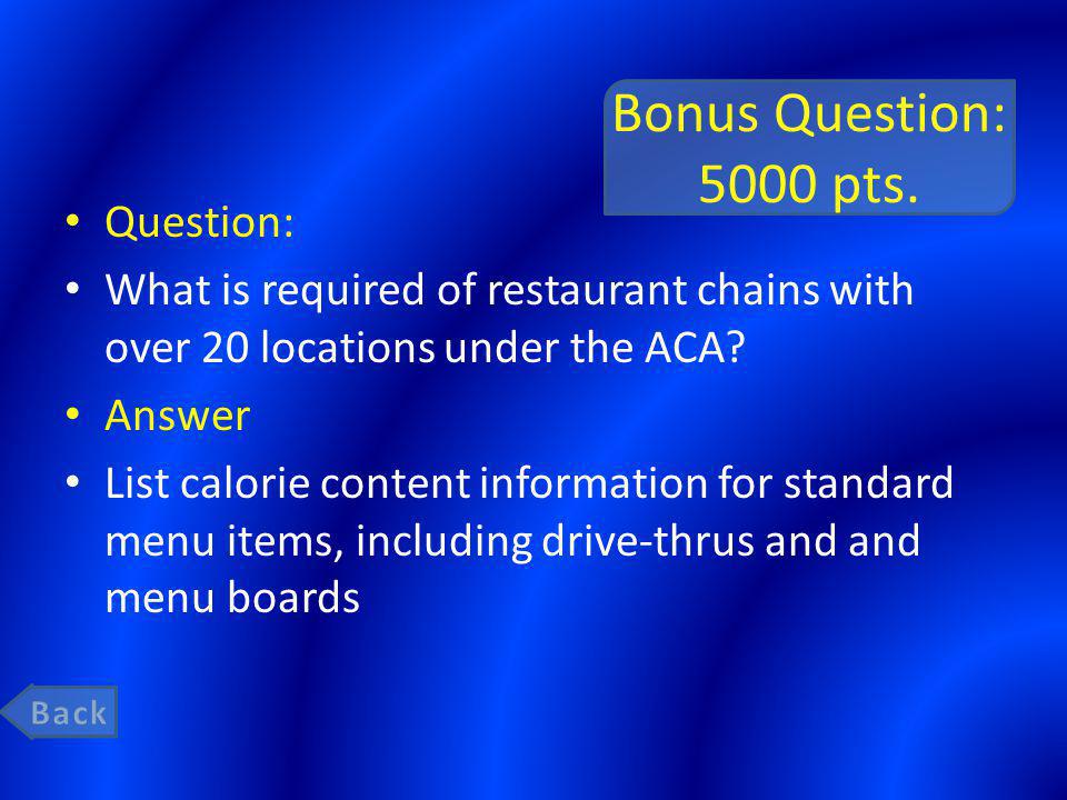 Bonus Question: 5000 pts.