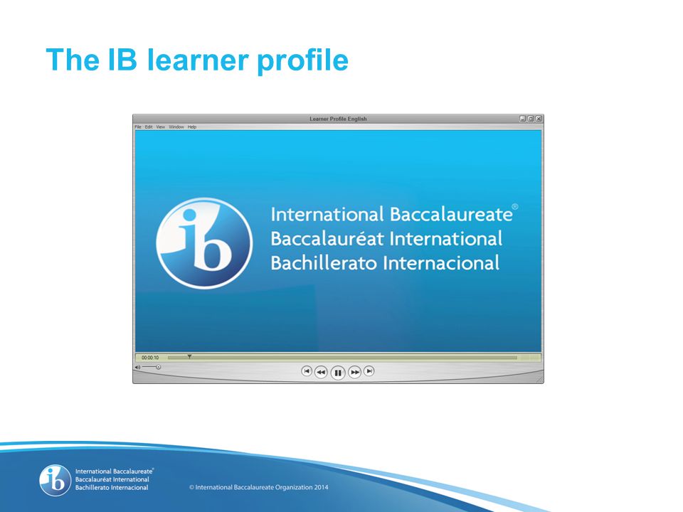 The IB learner profile
