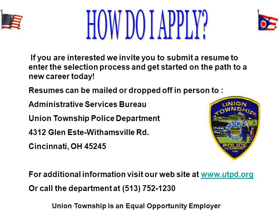 If you are interested we invite you to submit a resume to enter the selection process and get started on the path to a new career today.