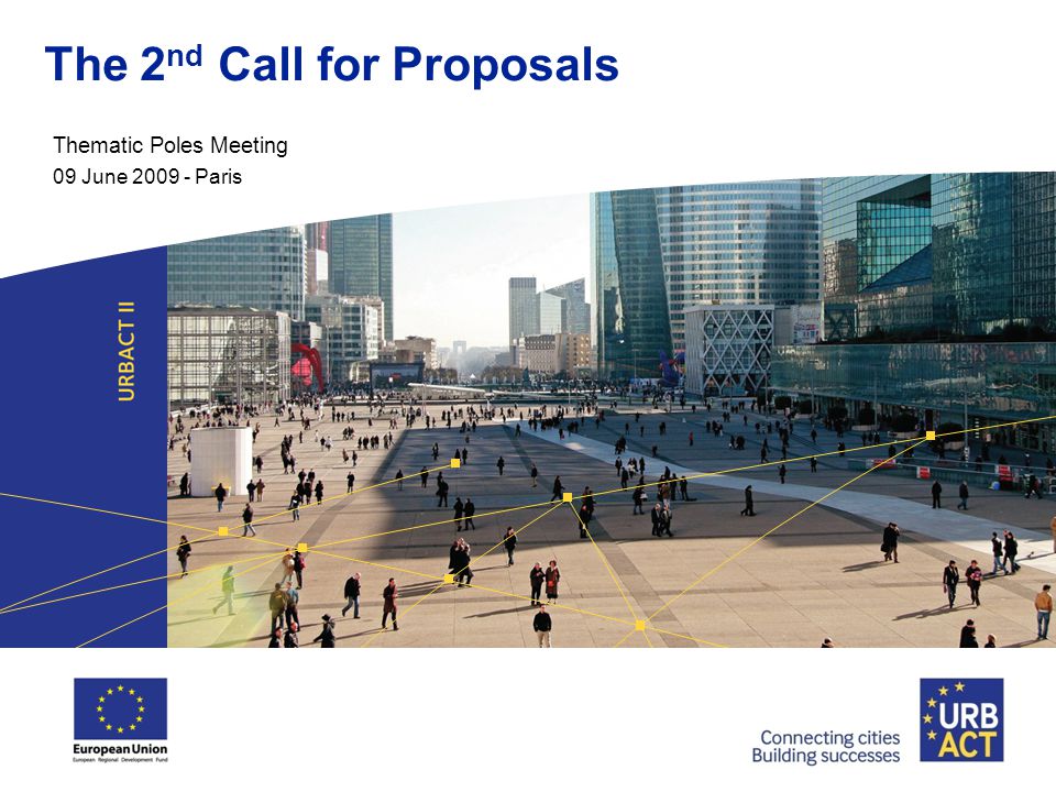 The 2 nd Call for Proposals Thematic Poles Meeting 09 June Paris