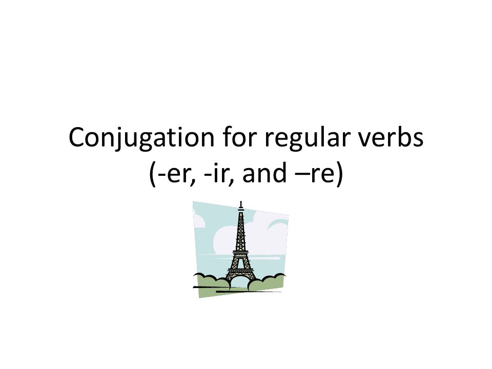 verb rencontrer conjugation