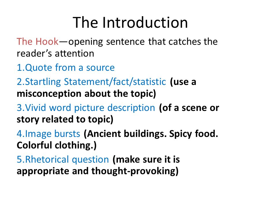 introduction hook bridge thesis introduction hook bridge thesis