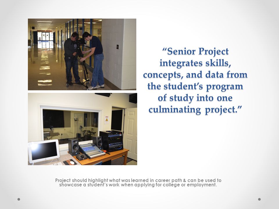 senior project presentation