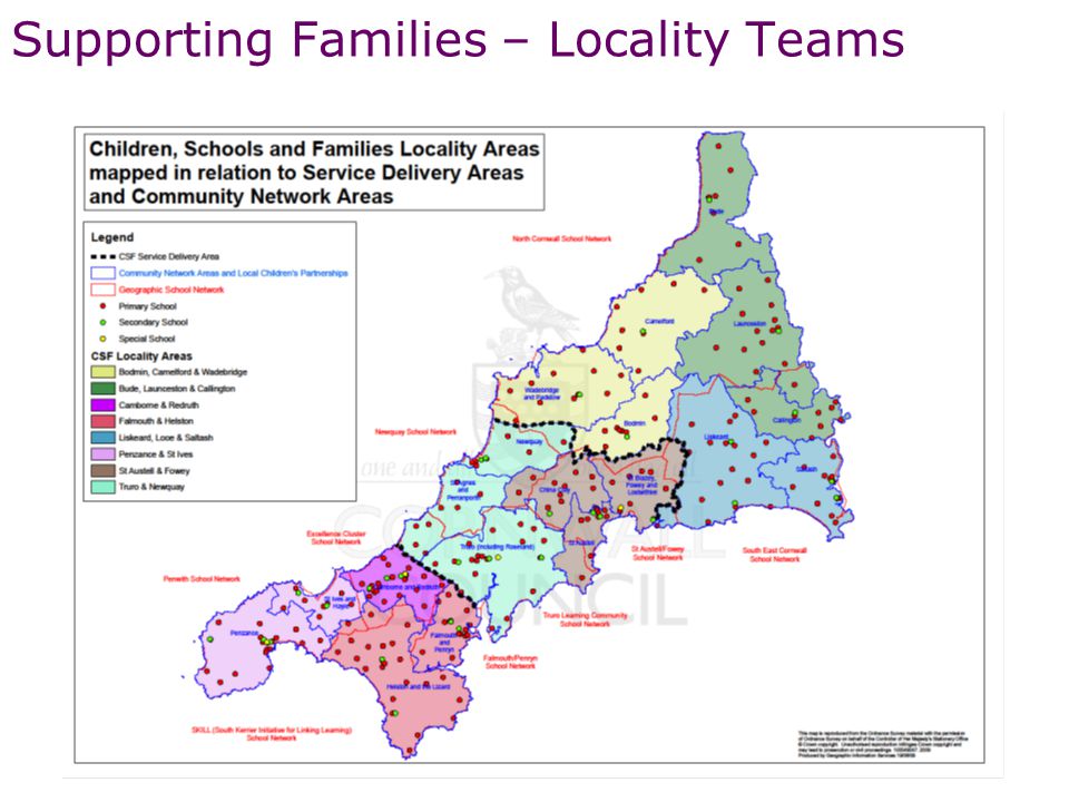 Supporting Families – Locality Teams