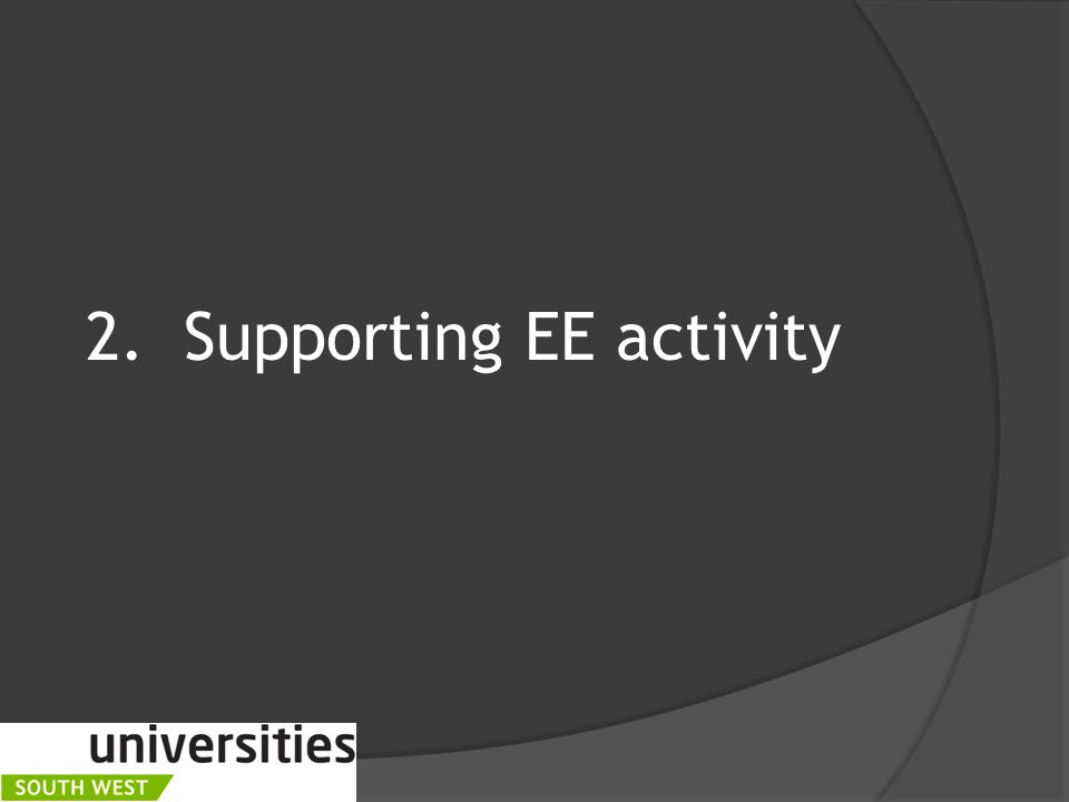 2.Supporting EE activity