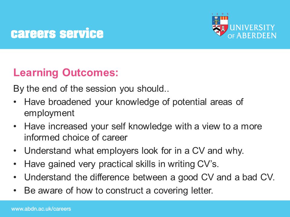build your cv