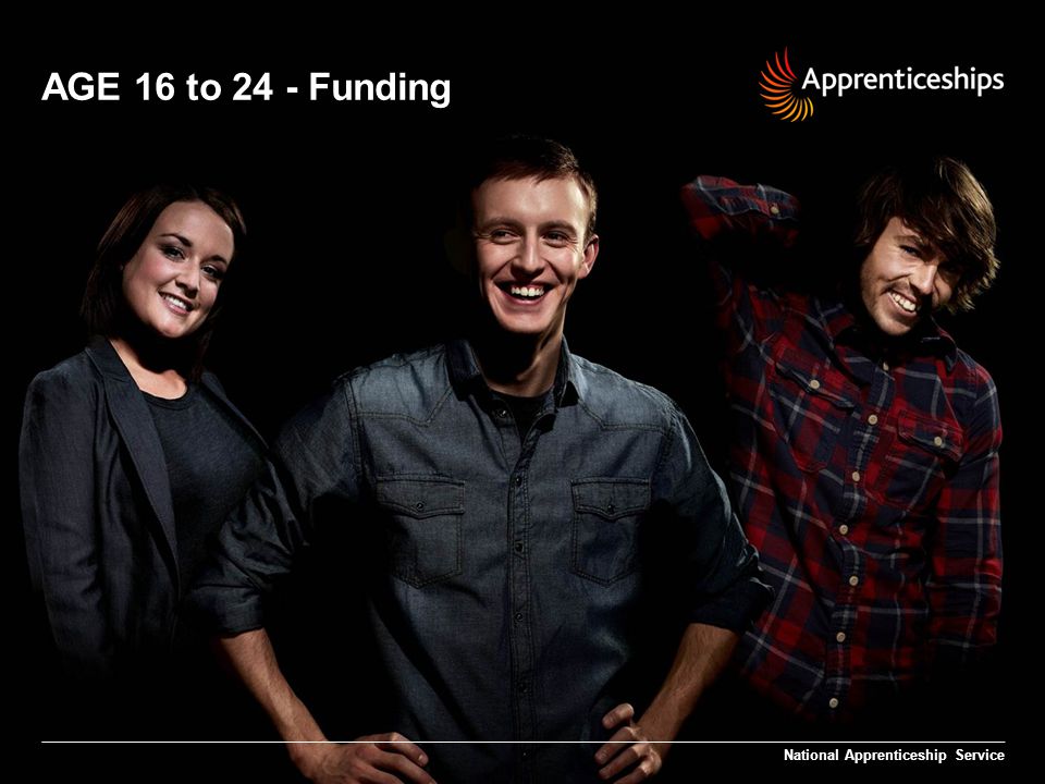AGE 16 to 24 - Funding National Apprenticeship Service