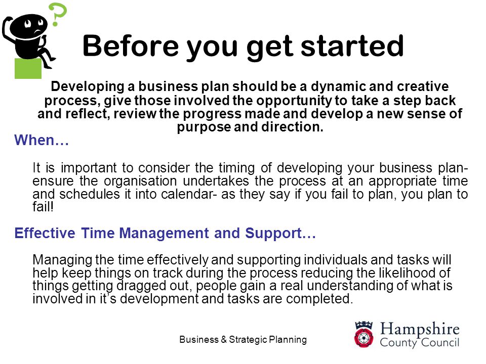 Help Making A Business Plan