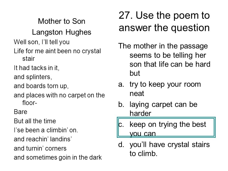 the comparison of first poem for the comparison of first poem for