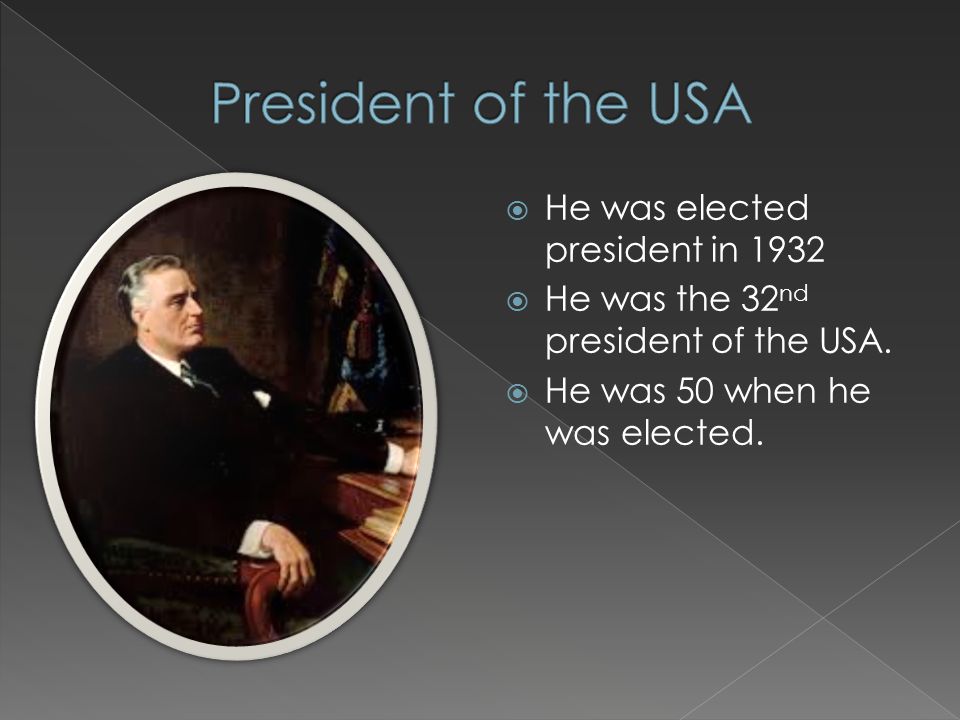  Franklin D. Roosevelt governor was elected in