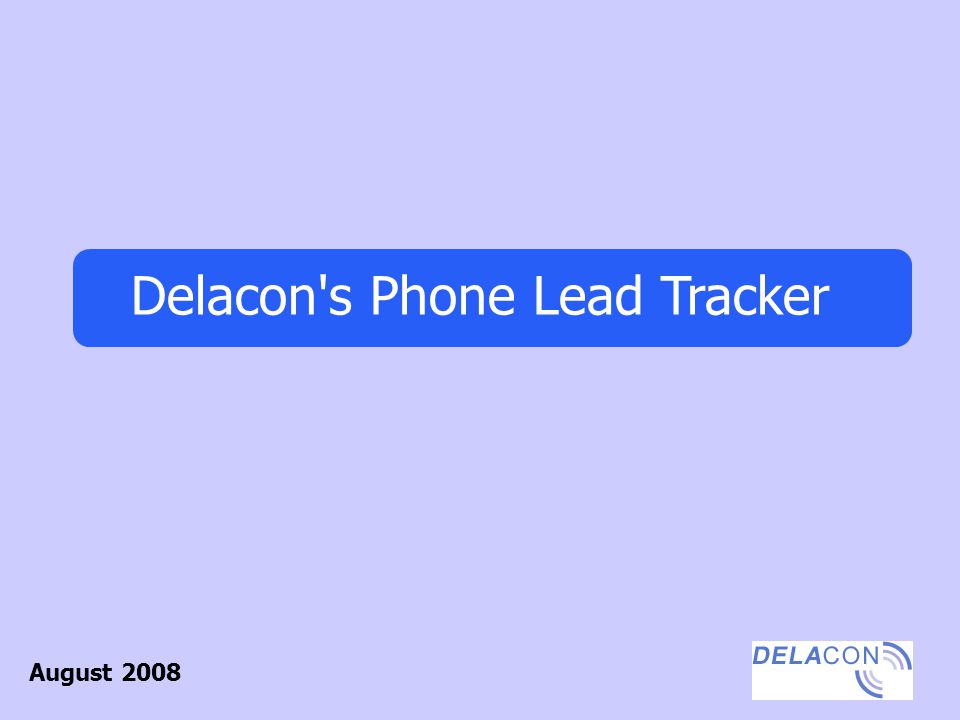lead tracker