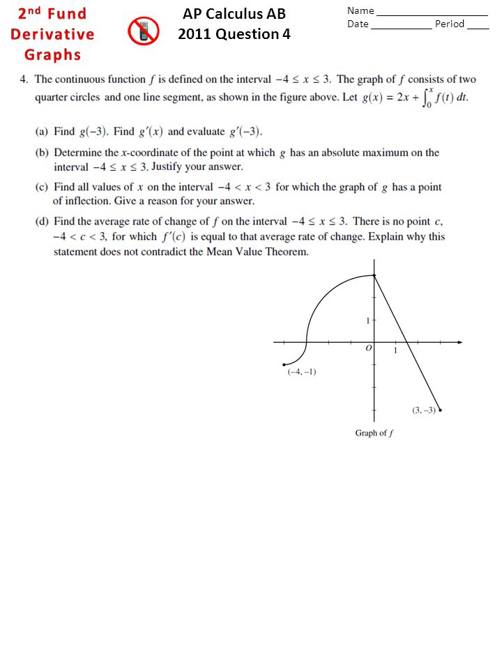 name date ______ period ____ ppt download 2006 ap calculus ab form b