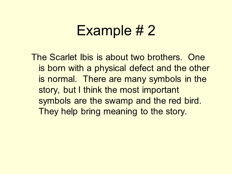 Thesis Statement Meaning