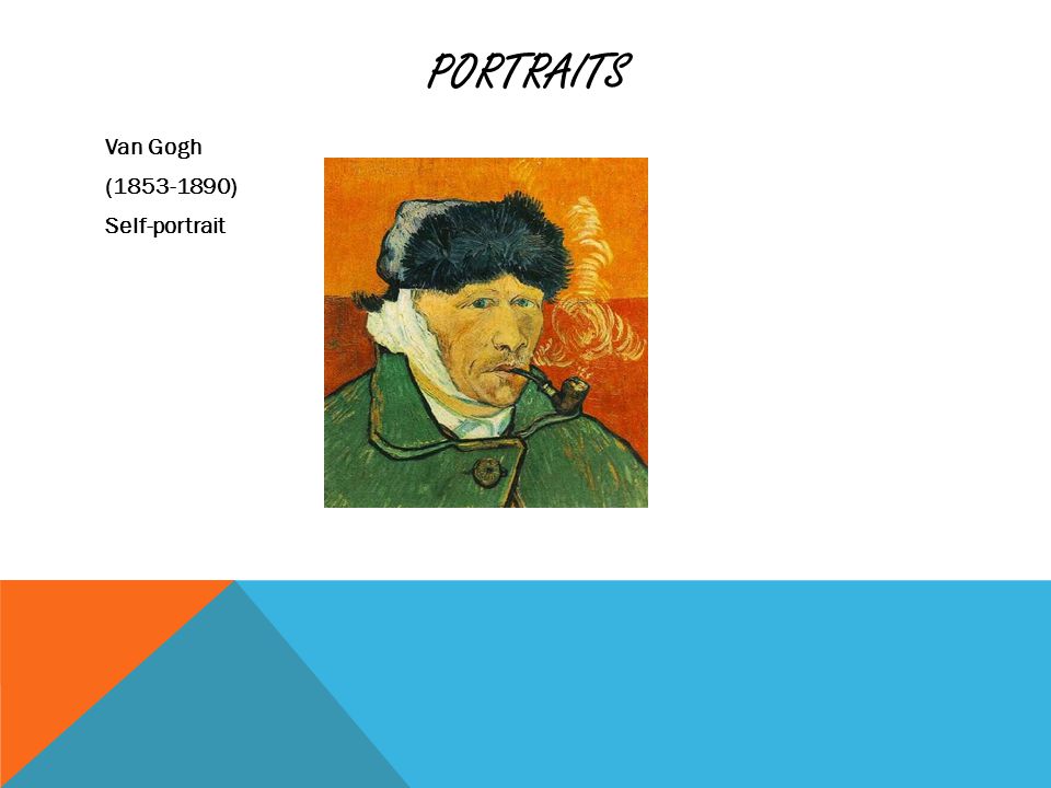 PORTRAITS Van Gogh ( ) Self-portrait