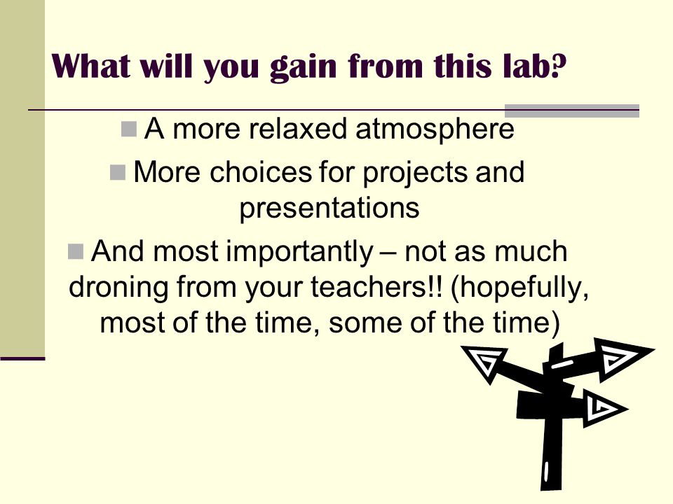 What will you gain from this lab.