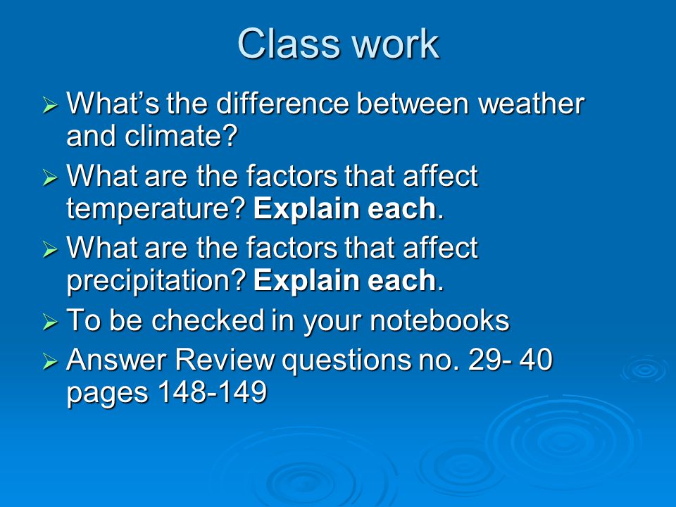the difference between weather and climate Neil degrasse tyson breaks down the differences between weather and climate change weather vs climate: what's the difference - duration. the difference between weather and climate Neil degrasse tyson breaks down the differences between weather and climate change weather vs climate: what's the difference - duration.