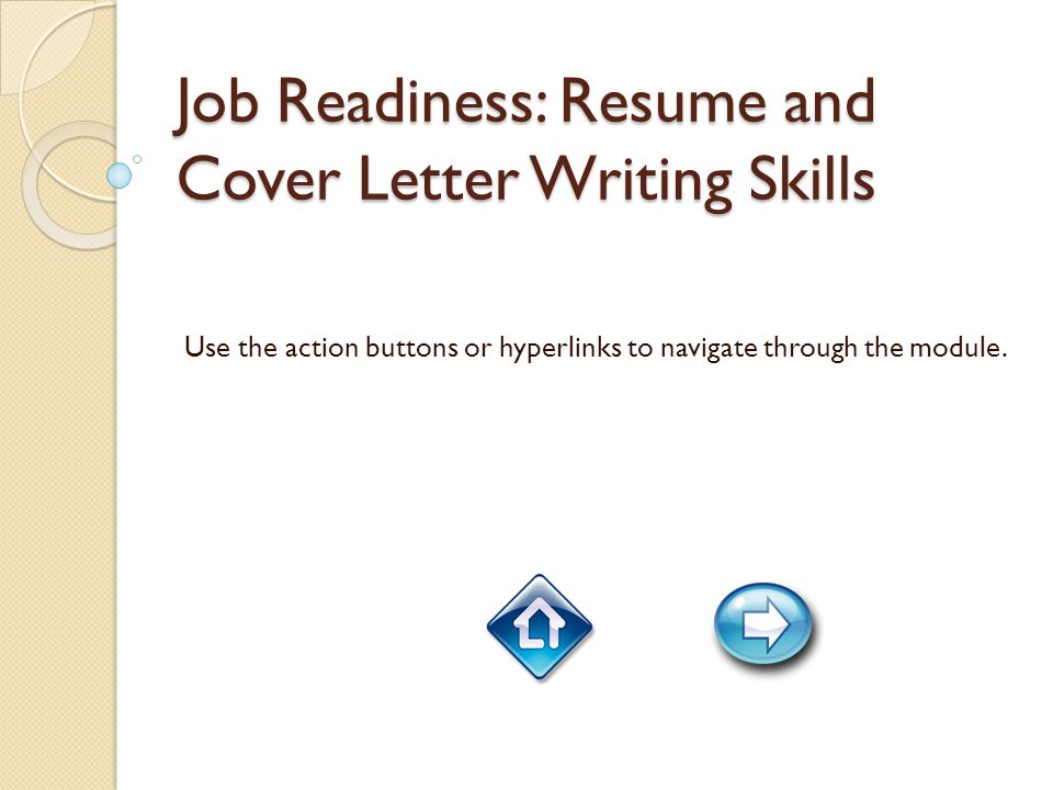 resume module