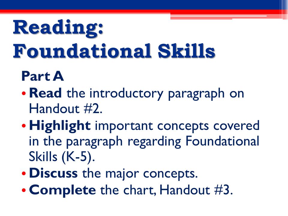 Part A Read the introductory paragraph on Handout #2.
