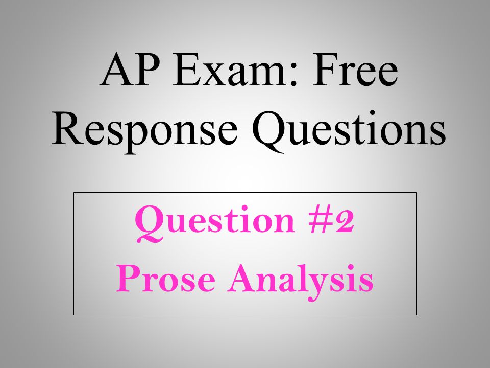 2009 ap english literature free response sample essays question 2