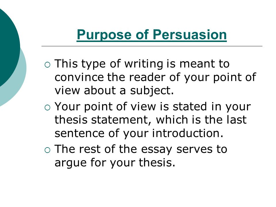 How To Write A Paper With A Thesis