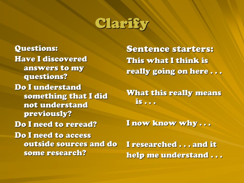Question Questions:Who What Where When Why How. Sentence starters: I wonder why....