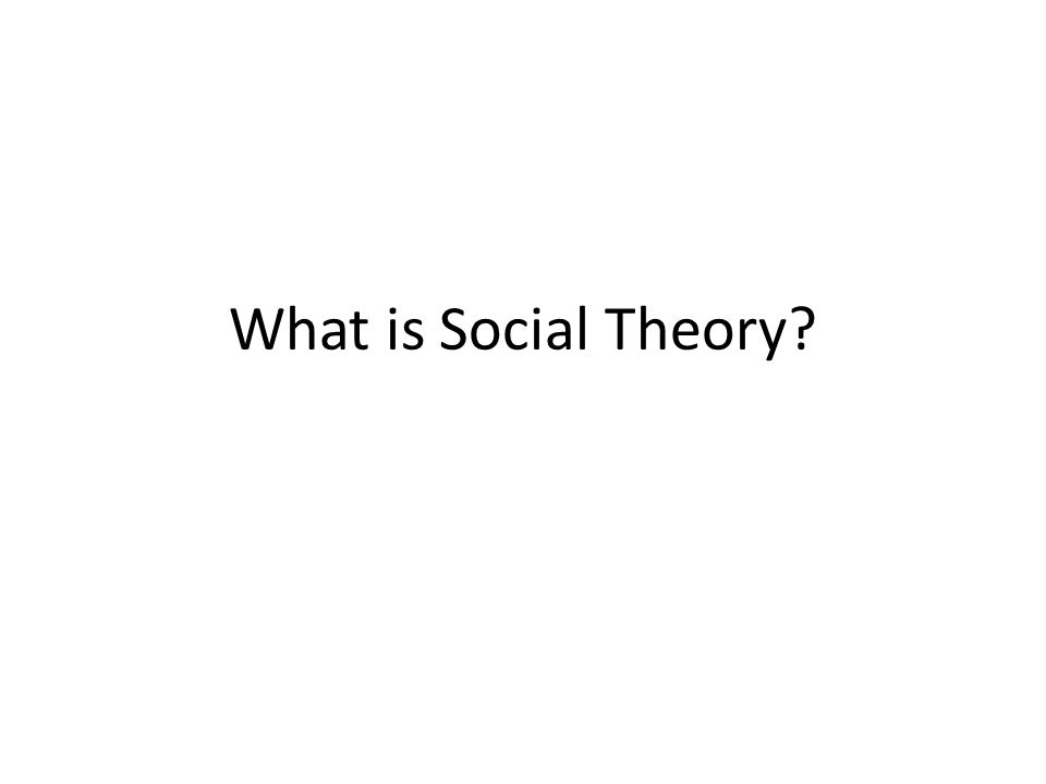 Contested Knowledge Social Theory Today