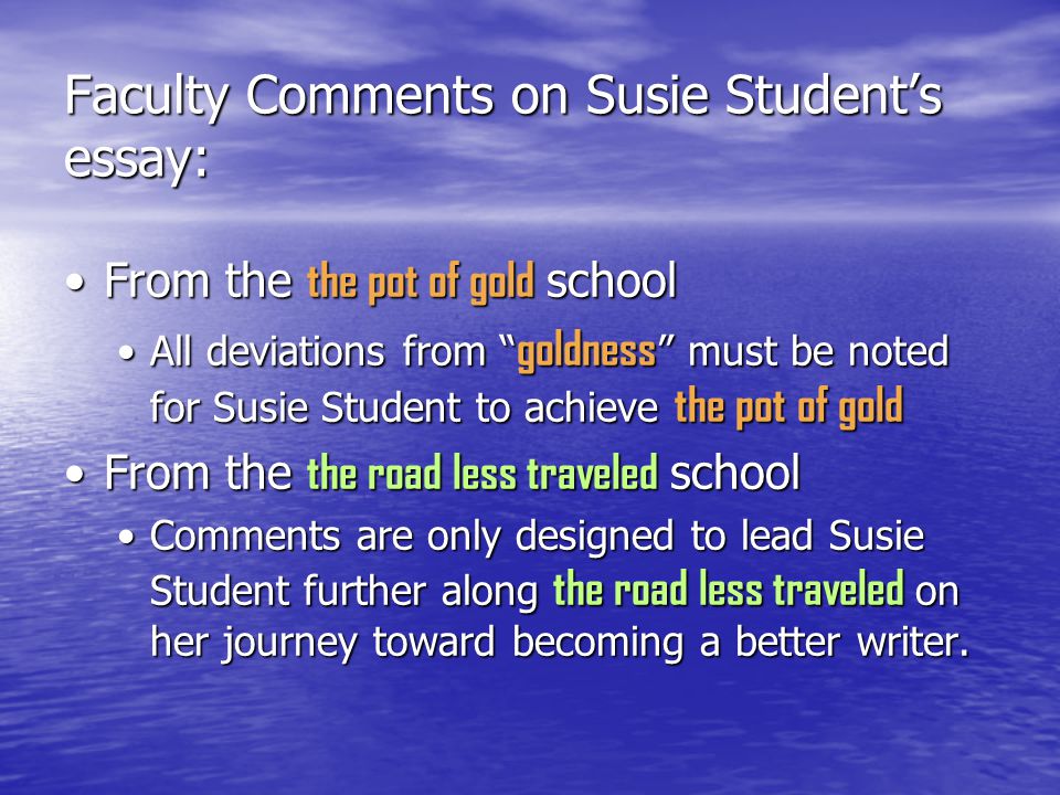 pot of gold essay pot of gold essay