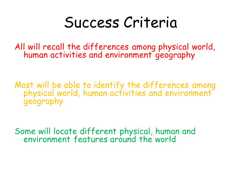 Features of objective essay