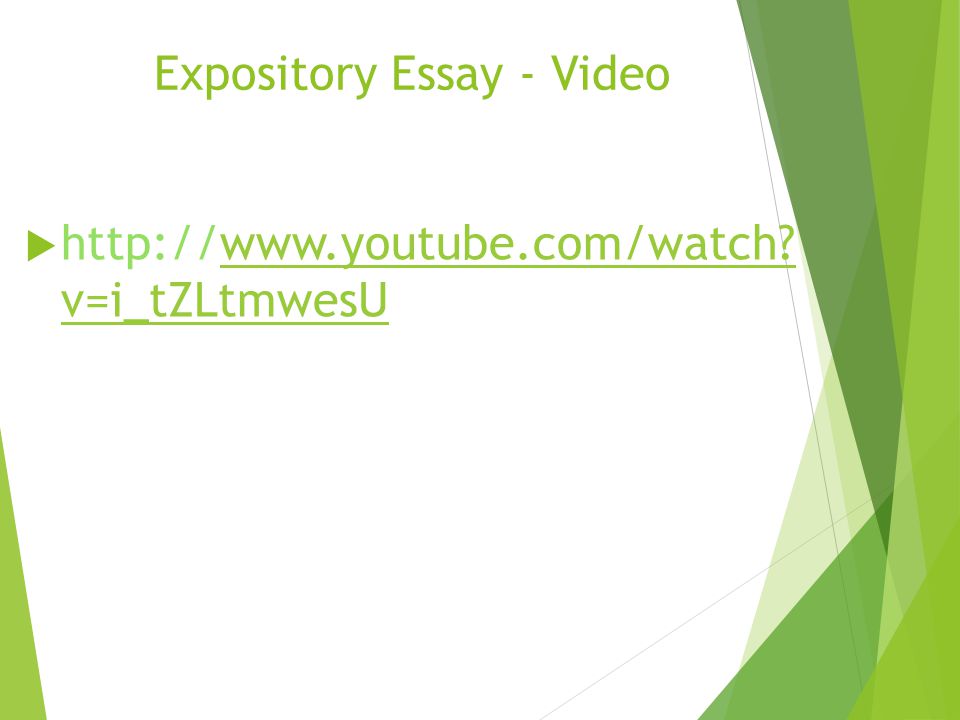 Write Expository Essay