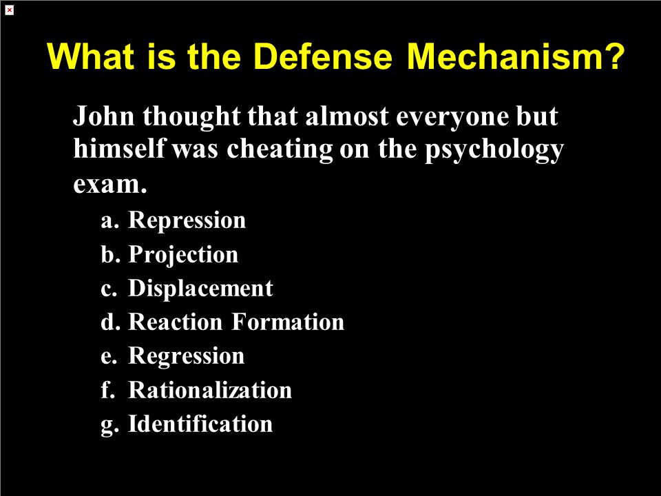 psychological projection psychological projection