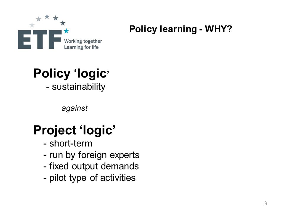 9 Policy learning - WHY.