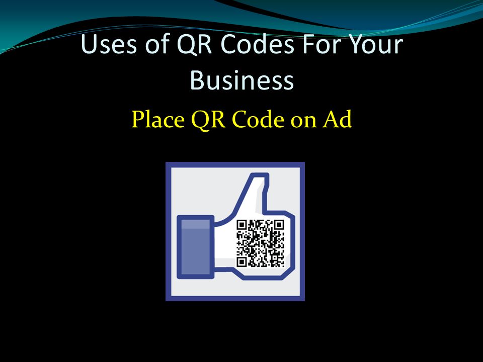 Uses of QR Codes For Your Business Place QR Code on Ad