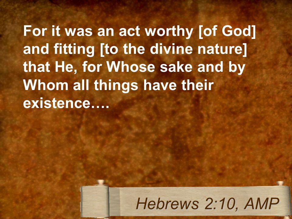 For it was an act worthy [of God] and fitting [to the divine nature] that He, for Whose sake and by Whom all things have their existence….