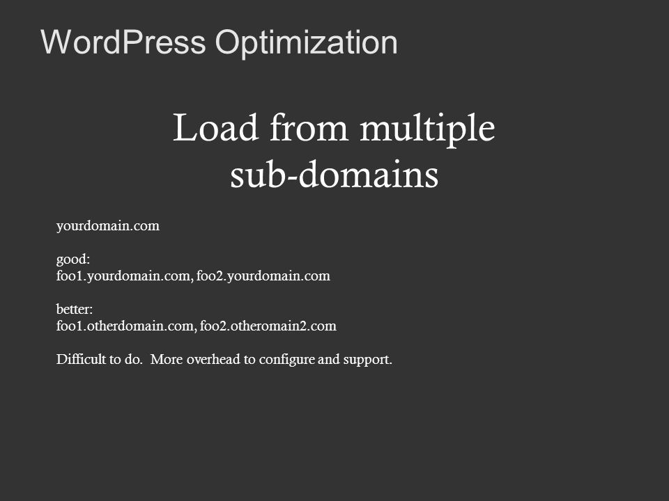 WordPress Optimization markkelnar - WP - wpengine.com/optimizing-WordPress WordCamp Atlanta ppt download - 웹