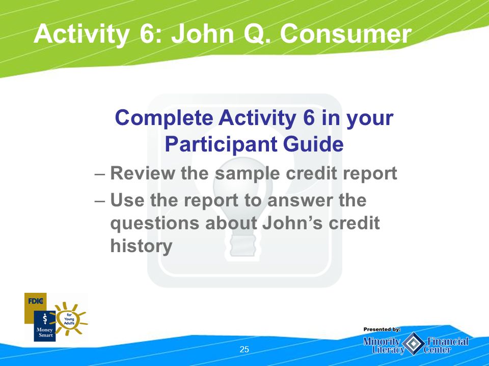 25 Activity 6: John Q.