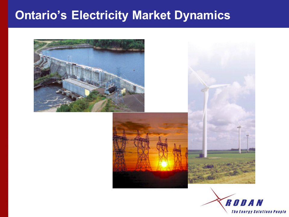 Ontarios Electricity Market Dynamics