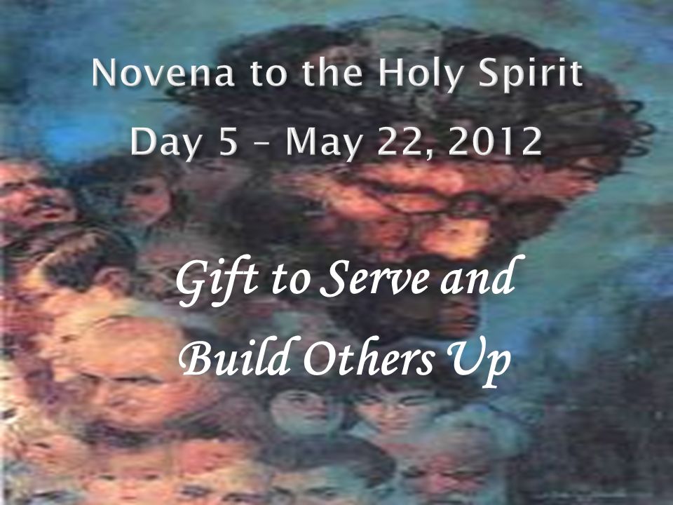 Gift to Serve and Build Others Up