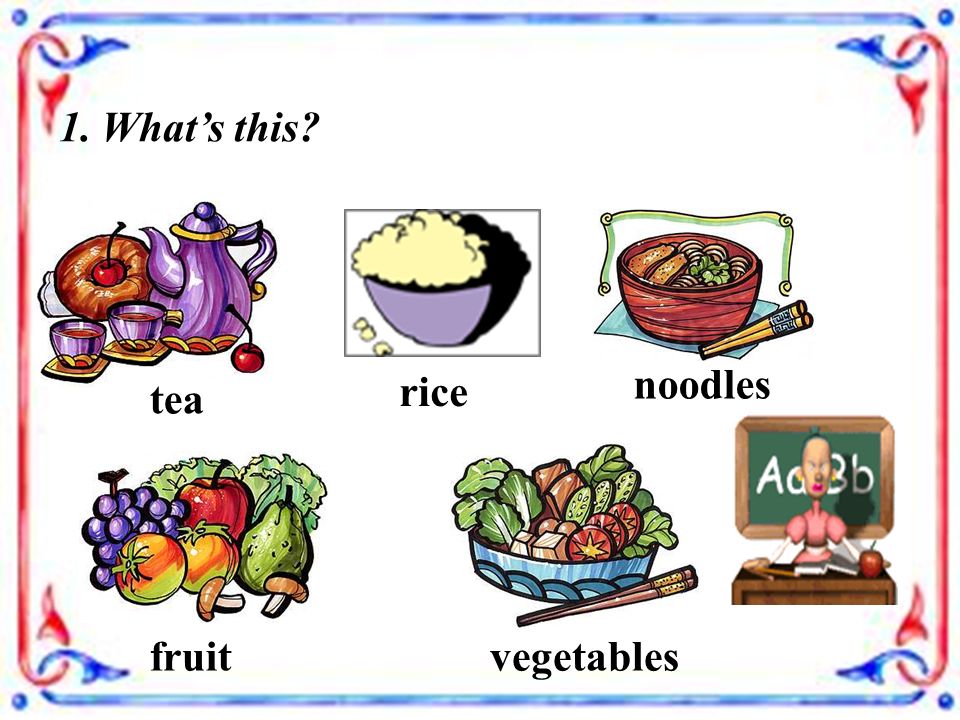 Unit 4 Food and Restaurants Lesson 27 Vegetables and Fruit