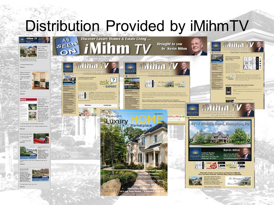 Distribution Provided by iMihmTV