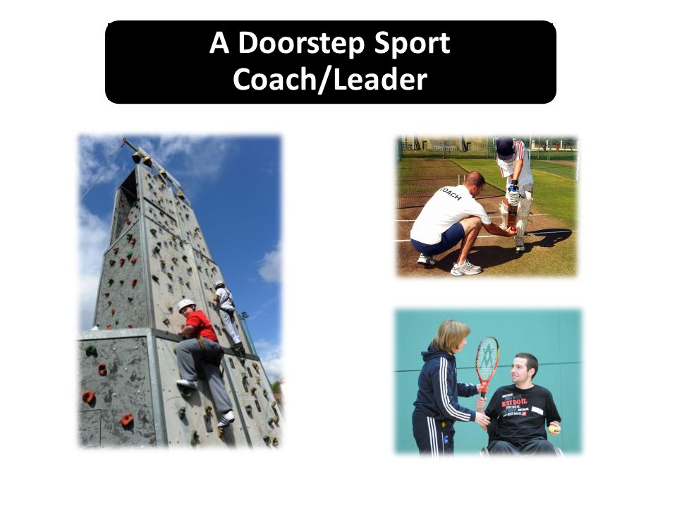 A Doorstep Sport Coach/Leader