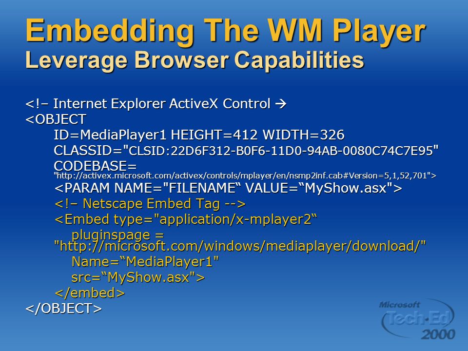 Type application x mplayer2 tidemap